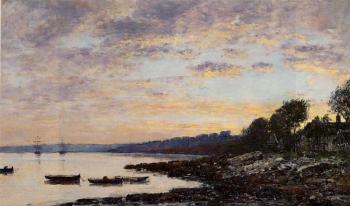 Eugene Boudin : Brest, the Harbor II